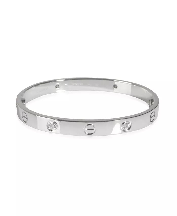 Love 18k White Gold Bracelet