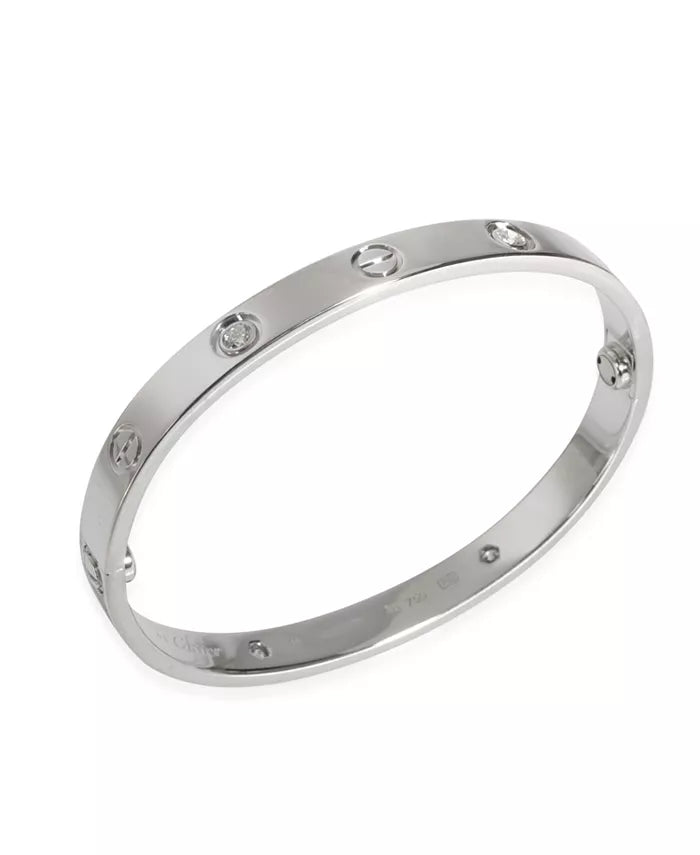 Love 18k White Gold Bracelet