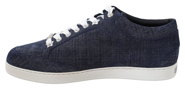 Chic Slip-On Blue Denim Suede Sprowsers