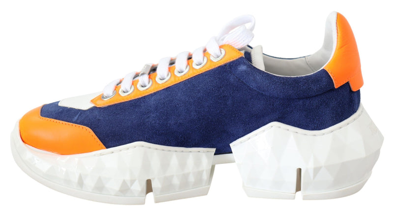 Electric Elegance Leder Mix -Sneaker