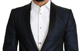 Blazer élégant Martini Blue Slim Fit