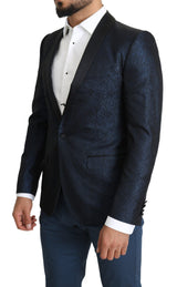 Blazer élégant Martini Blue Slim Fit