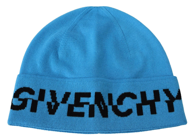 Chic unisex μαλλί beanie με λεπτομέρειες λογότυπου