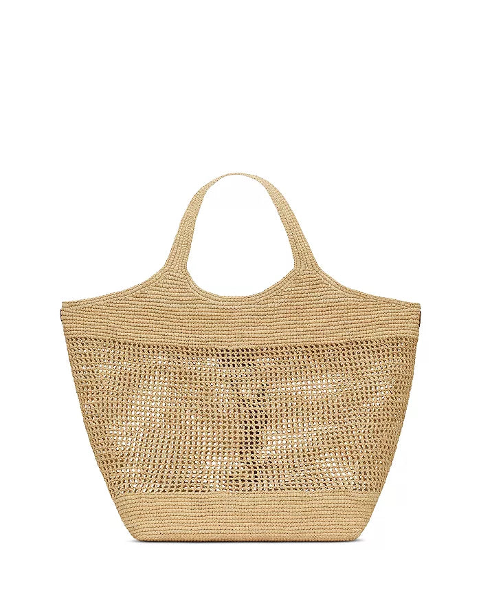 Icare Maxi Tote Bag in Raffia