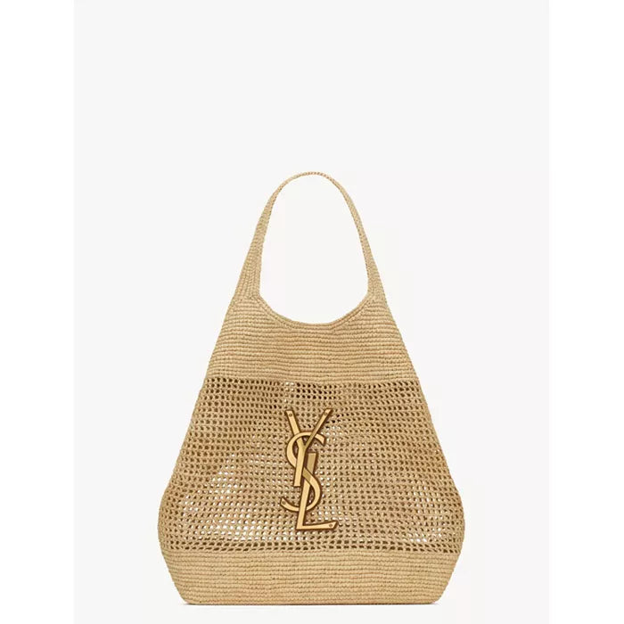 Icare Maxi Tote Bag in Raffia