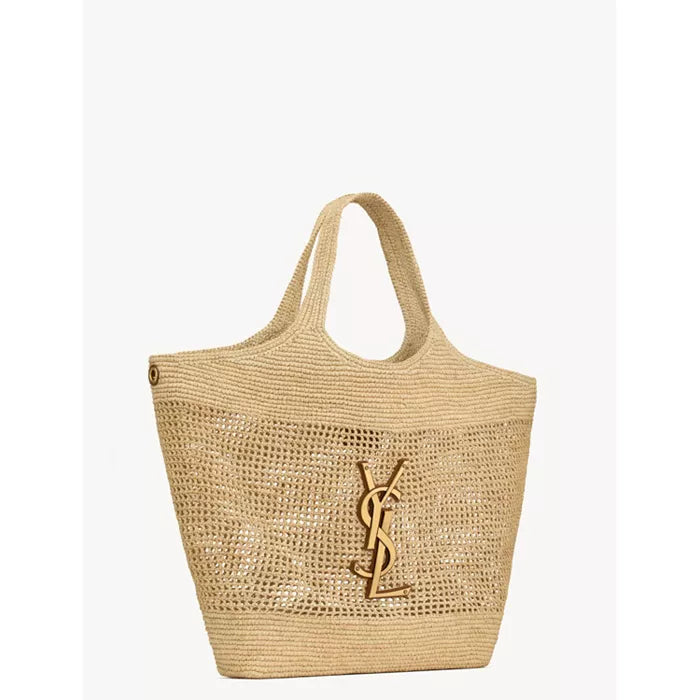 Icare Maxi Tote Bag in Raffia
