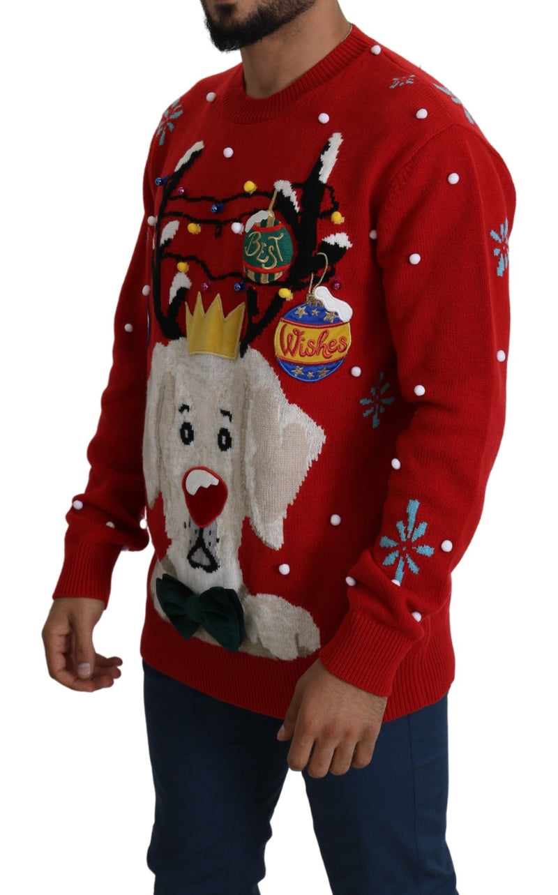 Eleganter Weihnachtskaschmirpullover