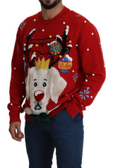 Eleganter Weihnachtskaschmirpullover