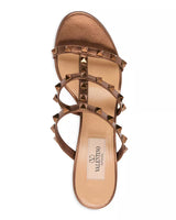 Women's Rockstud Block Heel Slide Sandals