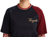 Multicolor Royals Cotton Crewneck -Pullover