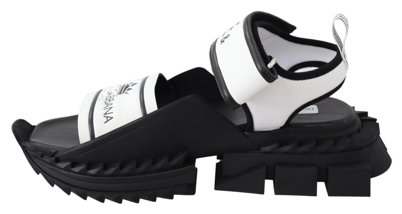 Super King Slider Sandals in Monochrome