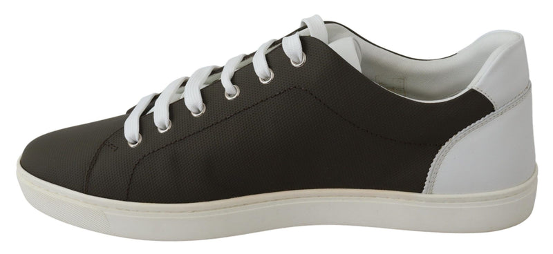 Sneaker eleganti in pelle bianca bassa