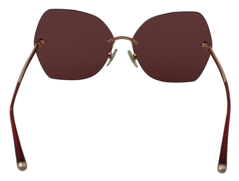 Chic rot 100% UV -Schutz Sonnenbrille