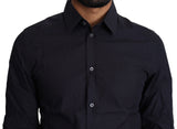 Chemise de robe de la série Slim Blue Slim Fit