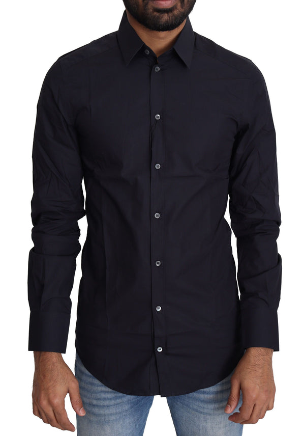 Chemise de robe de la série Slim Blue Slim Fit