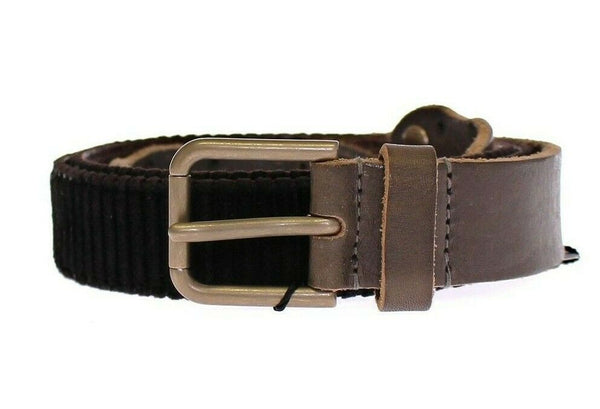 Ceinture pour hommes de fusion élégante en cuir en cuir