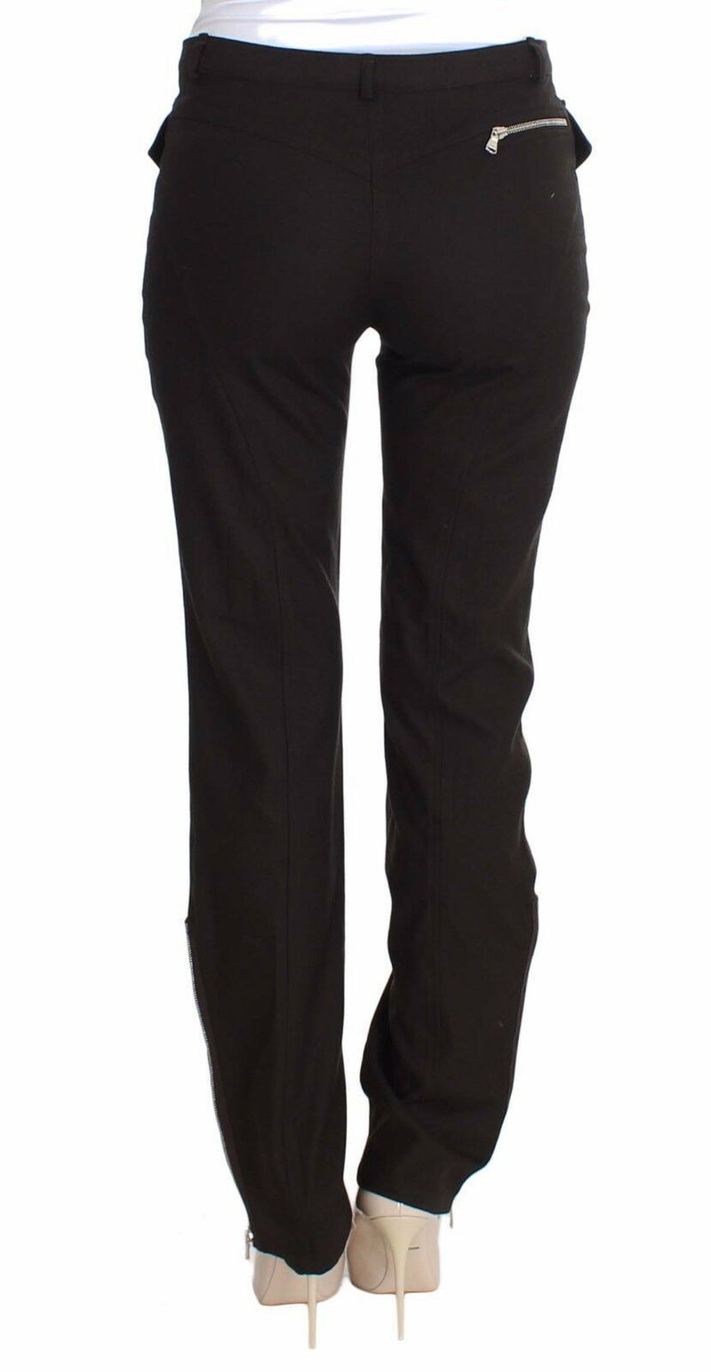 Pantalon brun décontracté élégant