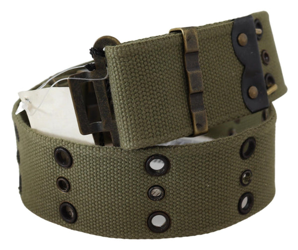 Chic Army Green Baumwollgürtel