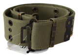 Ceinture de coton vert de l'armée chic