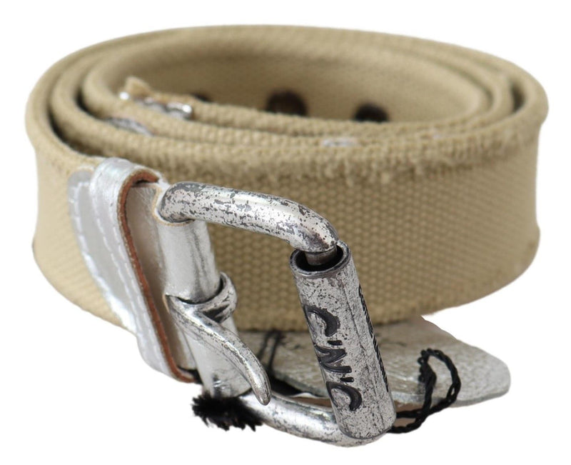 Ceinture de mode en coton beige élégant