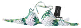 Top de bikini floral elegante - Summer Swimwear Delight