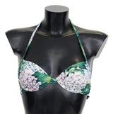 Top bikini floreale chic - Delizia da bagno estivo