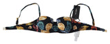 Schicker Bikini-Top mit Seashell-Print