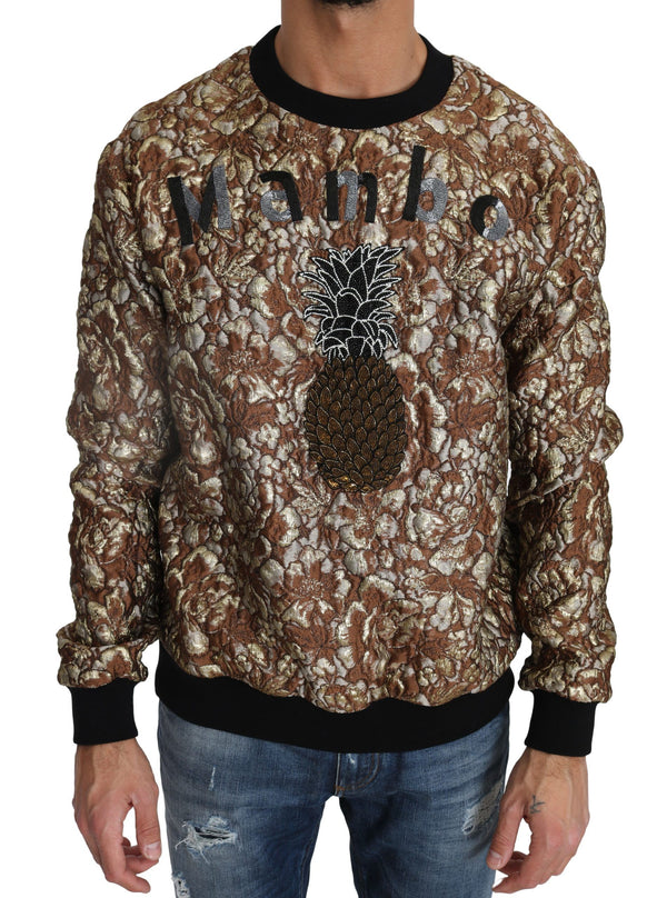 Maglione opulento multicolore