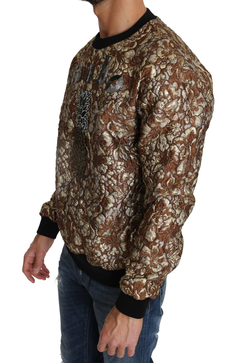 Maglione opulento multicolore