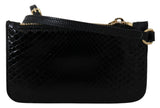 Elegantes Python -Muster Leder Armband Brieftasche