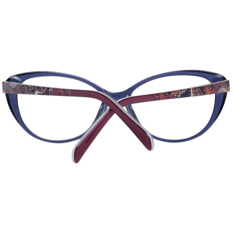 Les lunettes de femmes de créateur complet bleu de Chic Blue