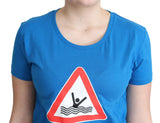 T-shirt graphique du triangle chic