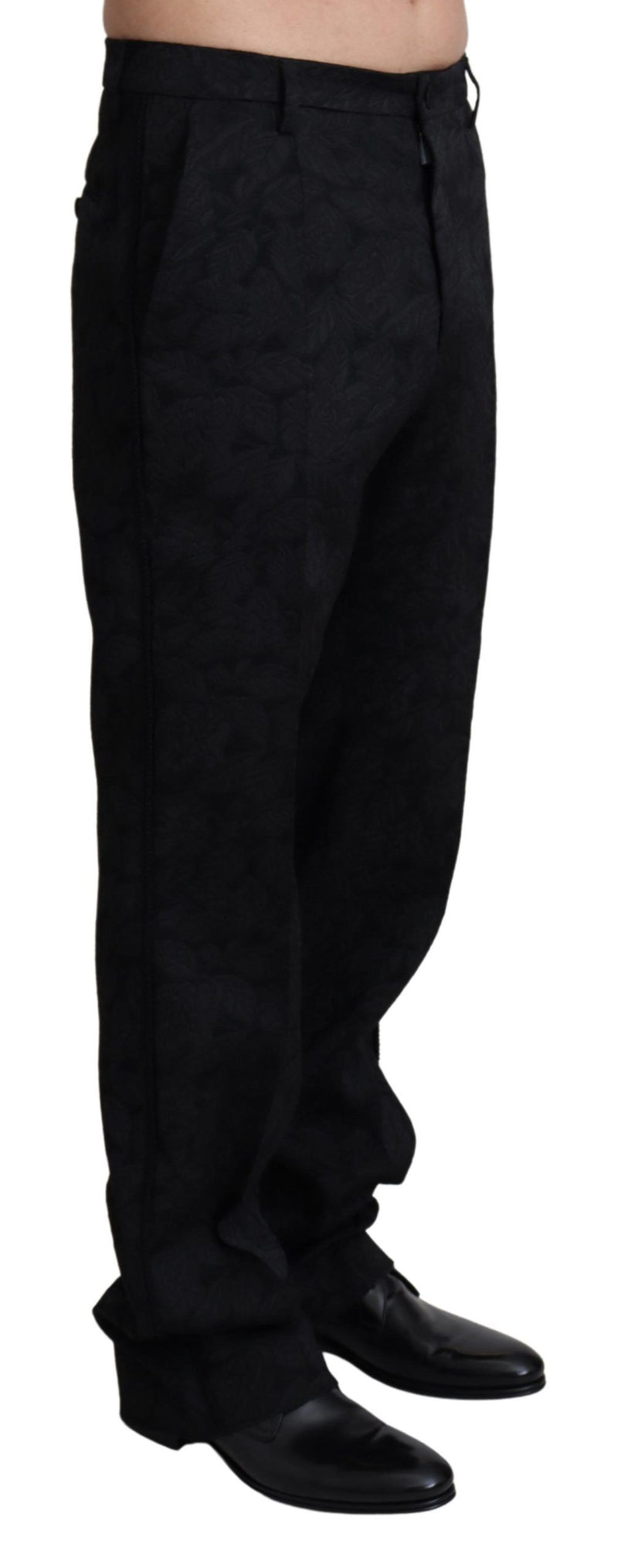 Pantalon de robe noir élégant pour style sophistiqué