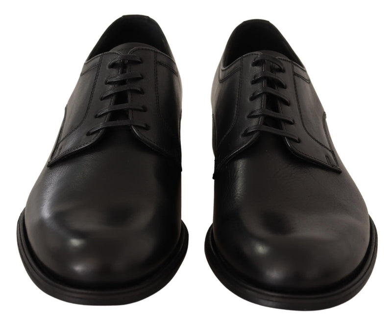 Elegant Black Derby Formal Shoes