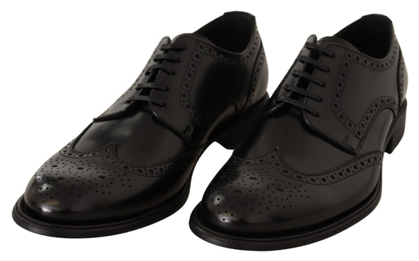 Elegantes Flügeltip Derby Oxford Schuhe