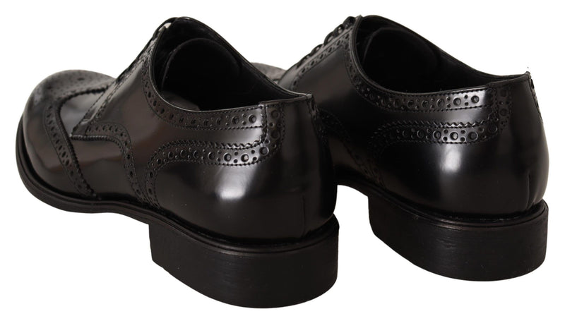 Elegantes Flügeltip Derby Oxford Schuhe