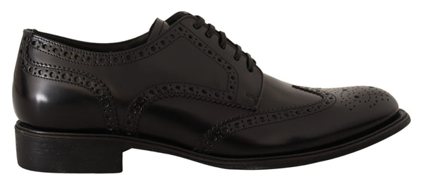 Eleganti scarpe Wingtip Derby Oxford