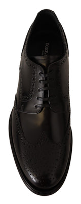 Elegantes Flügeltip Derby Oxford Schuhe