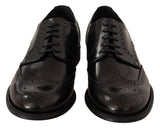 Elegantes Flügeltip Derby Oxford Schuhe