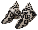 Chic Leopard High Heel Over-Knie-Stiefel