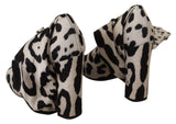 Chic Leopard High Heel Over-Knie-Stiefel