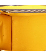 PM Saigon Top Handle Bag Coated Canvas with Leather
