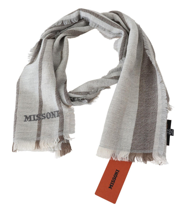 Πολύχρωμη λωρίδα μαλλιού Fringe Scarf unisex