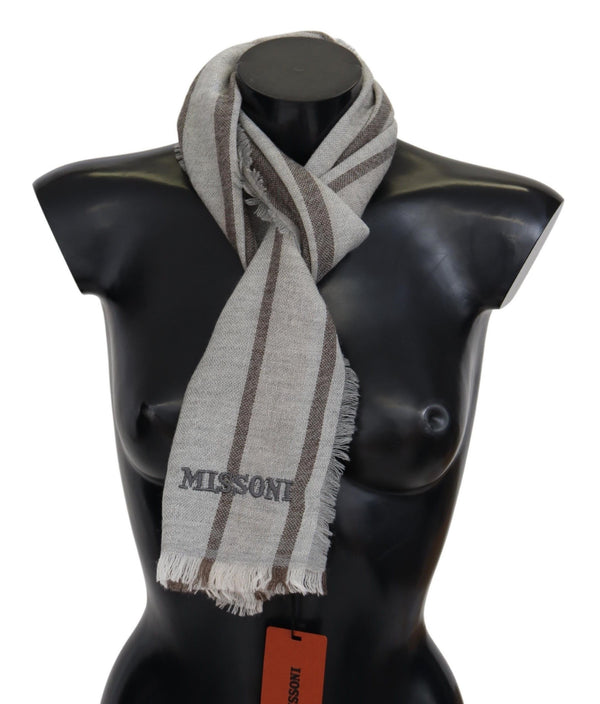 Πολύχρωμη λωρίδα μαλλιού Fringe Scarf unisex