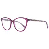 Elegantes yeglasses morados de ojo de gato para mujeres