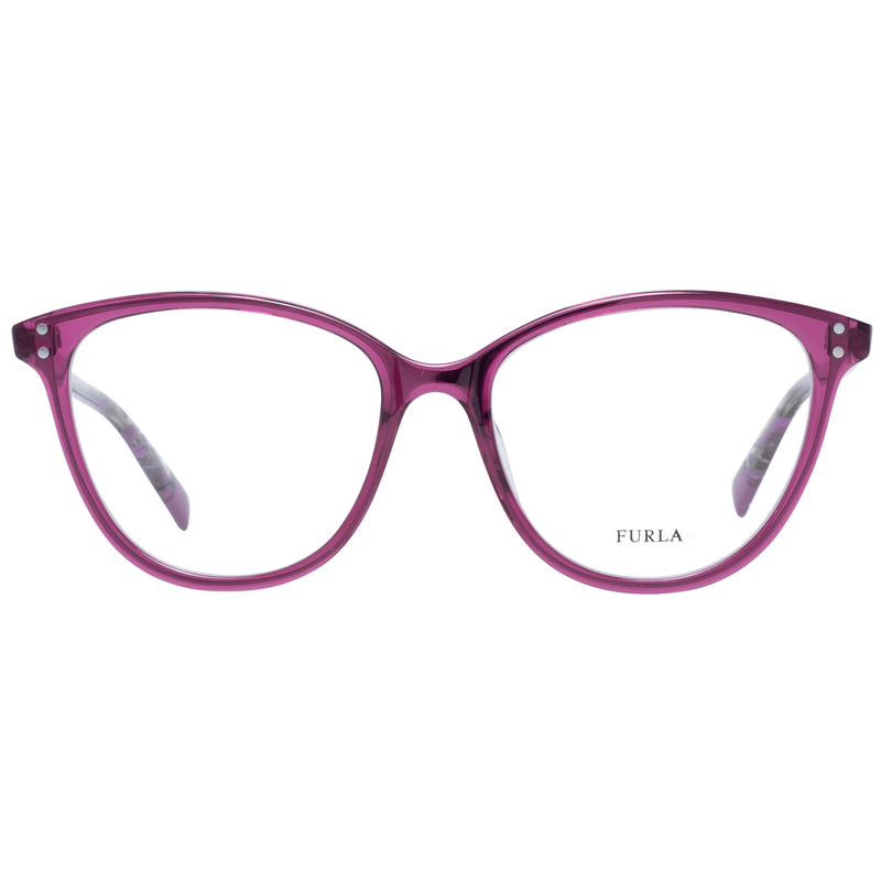 Elegante Katzenauge lila Brille für Frauen