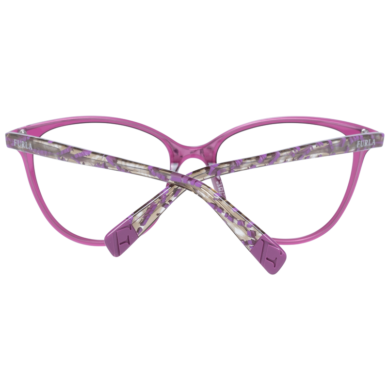 Elegantes yeglasses morados de ojo de gato para mujeres