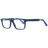 Gafas de hombres rectangulares azules azules