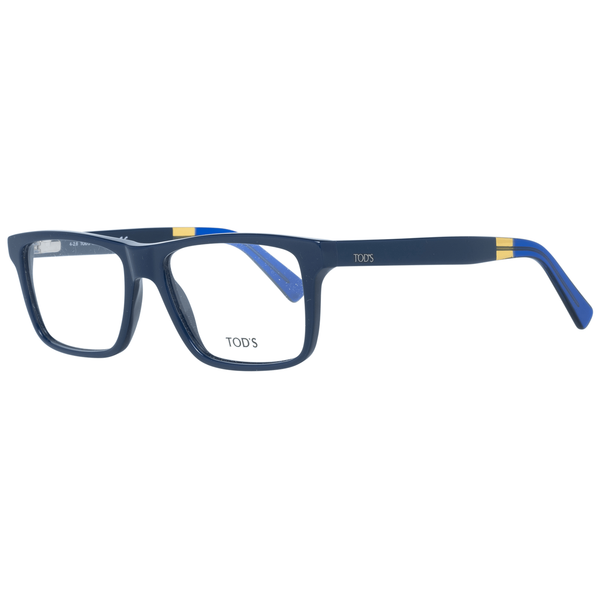 Gafas de hombres rectangulares azules azules