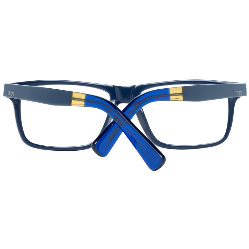 Gafas de hombres rectangulares azules azules